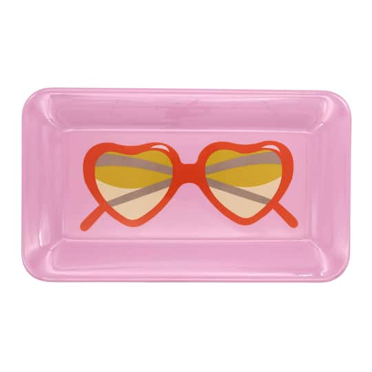 Jonathan Adler x Michaels Pink Sunglasses Melamine Serving Platter